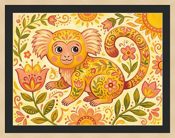 Marmoset Folk Art