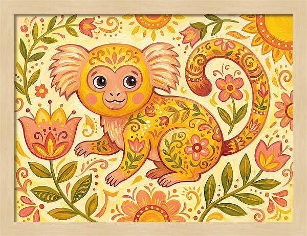 Marmoset Folk Art