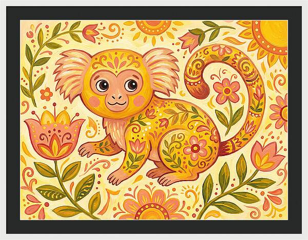 Marmoset Folk Art