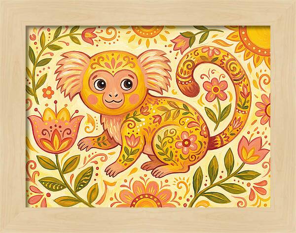 Marmoset Folk Art