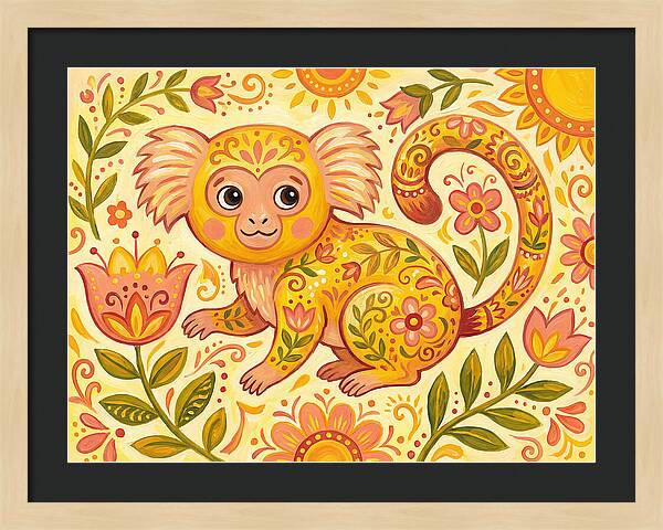 Marmoset Folk Art