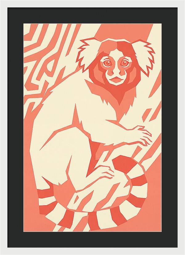 Marmoset In Pop Art Style