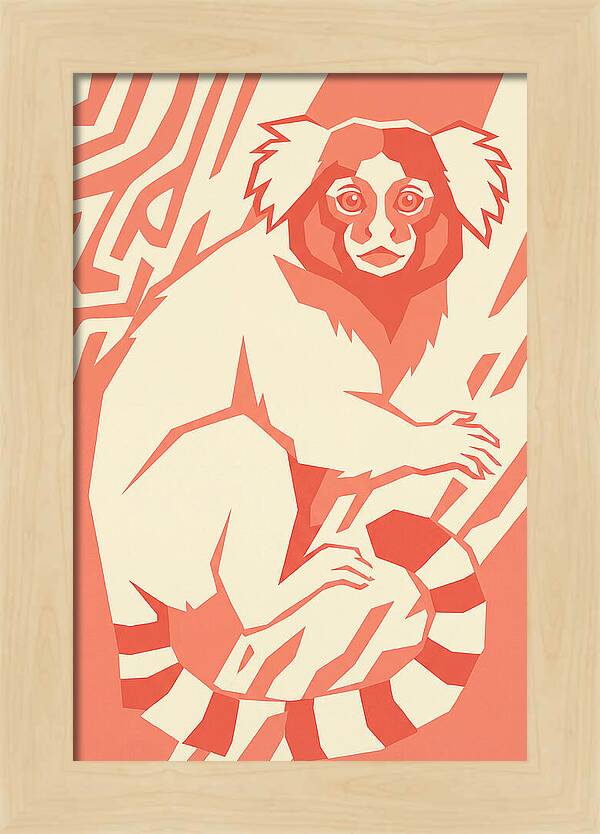 Marmoset In Pop Art Style