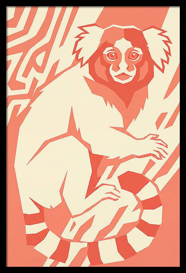 Marmoset In Pop Art Style
