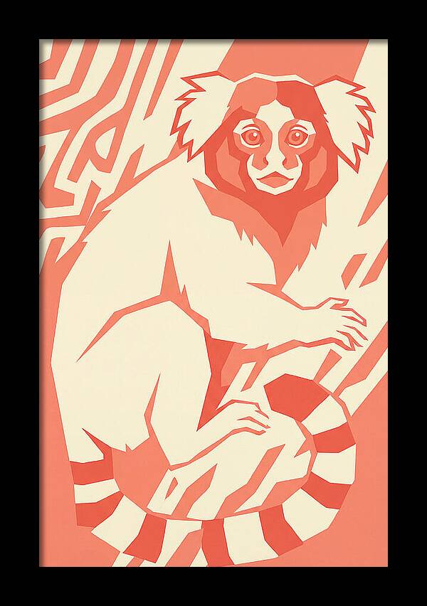 Marmoset In Pop Art Style
