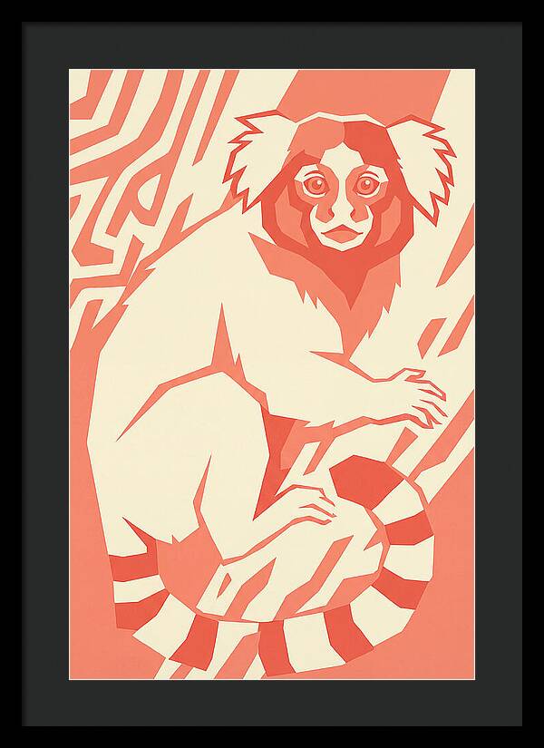 Marmoset In Pop Art Style
