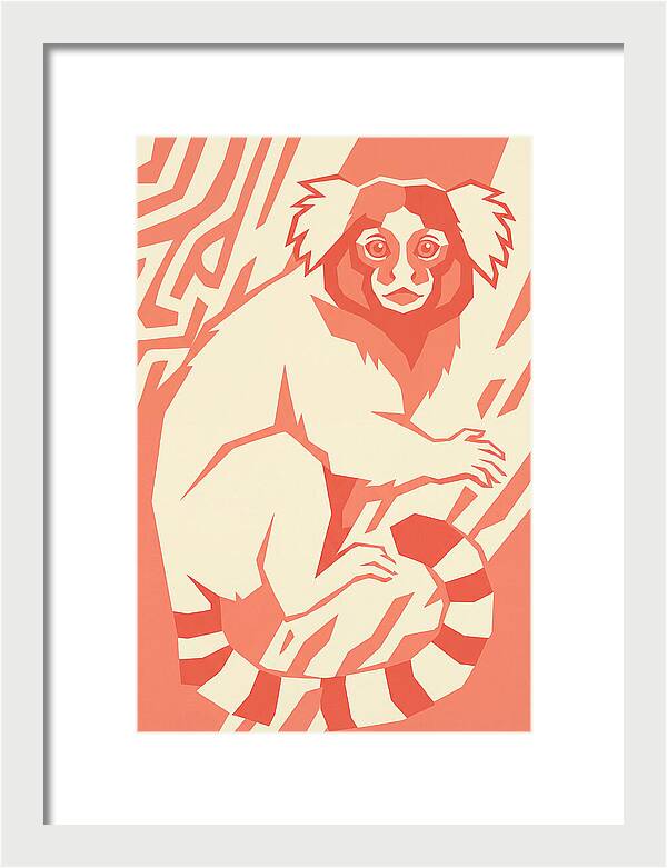 Marmoset In Pop Art Style