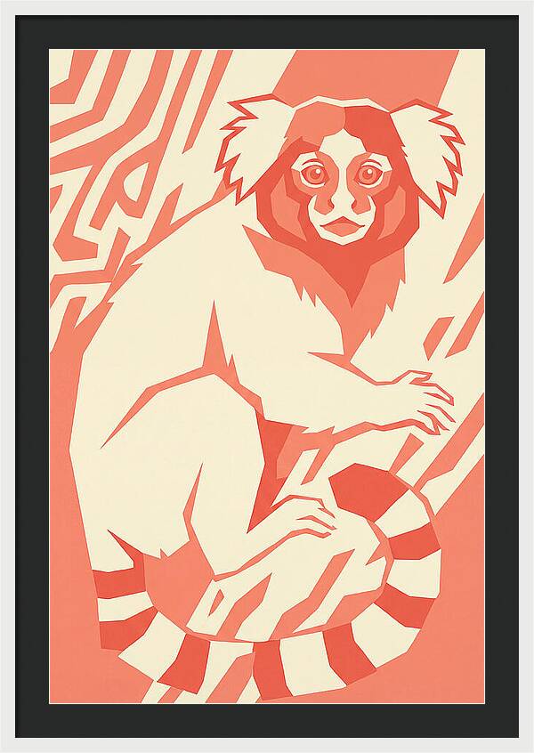 Marmoset In Pop Art Style