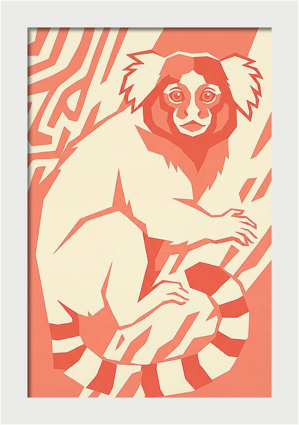 Marmoset In Pop Art Style