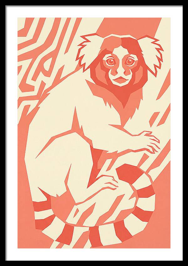 Marmoset In Pop Art Style