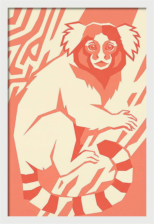 Marmoset In Pop Art Style