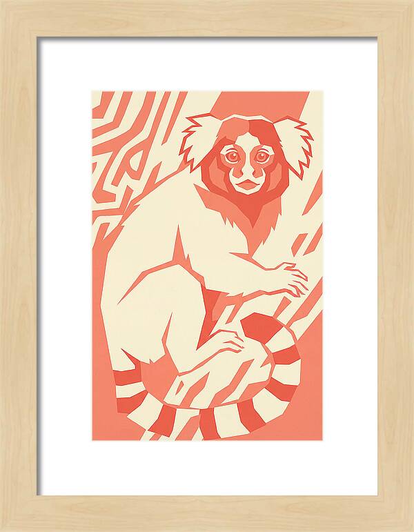 Marmoset In Pop Art Style