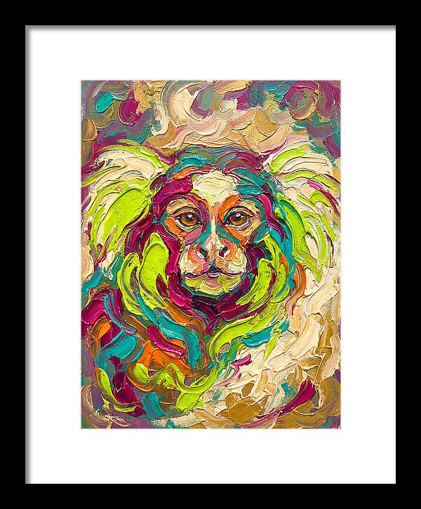 Marmoset In Vibrant Colors