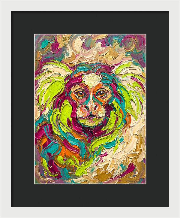Marmoset In Vibrant Colors