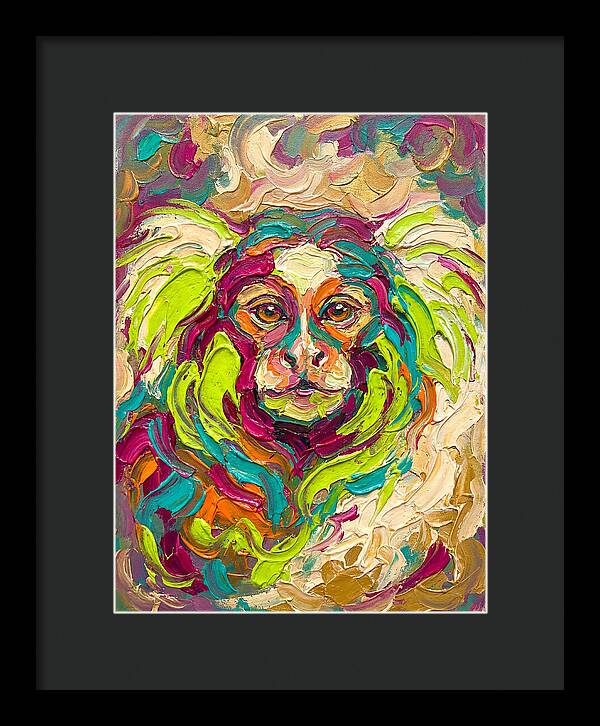 Marmoset In Vibrant Colors