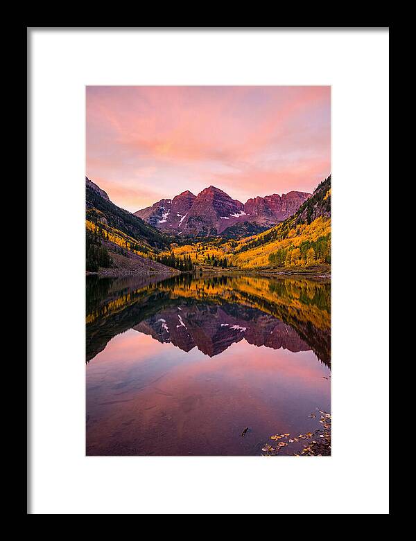 Maroon Bells At Dawn