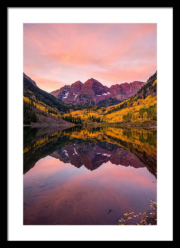 Maroon Bells At Dawn