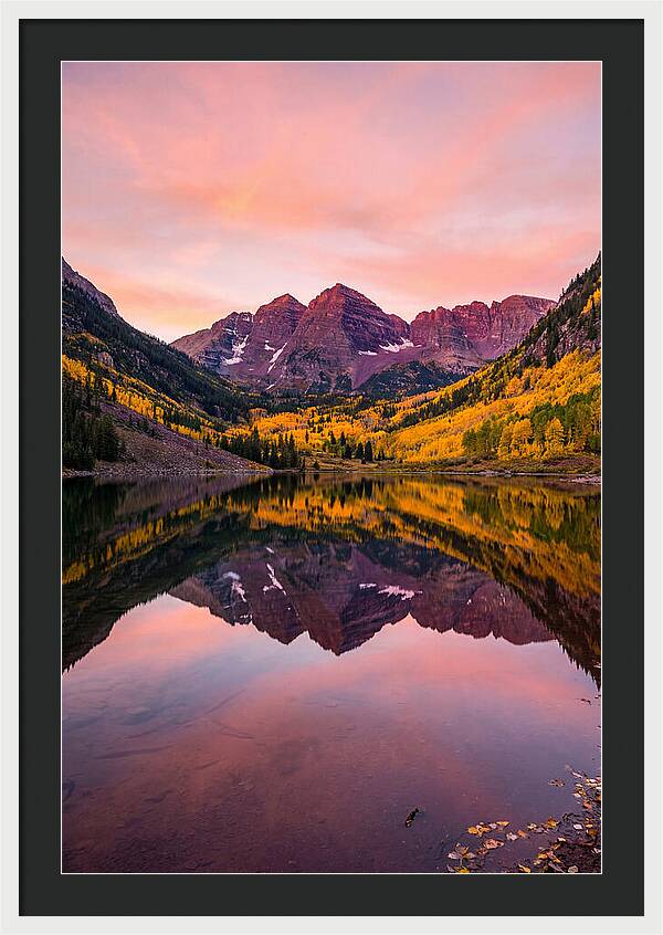 Maroon Bells At Dawn