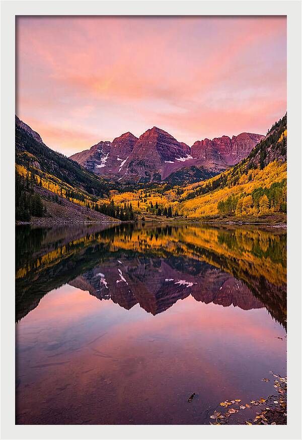 Maroon Bells At Dawn