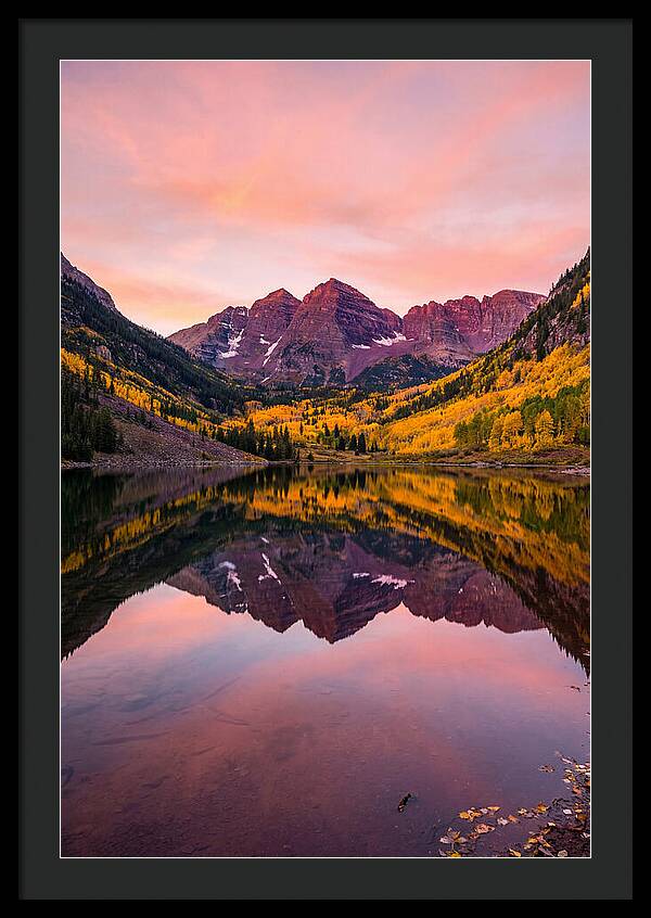 Maroon Bells At Dawn