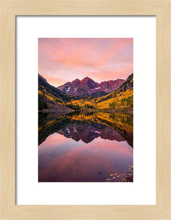 Maroon Bells At Dawn