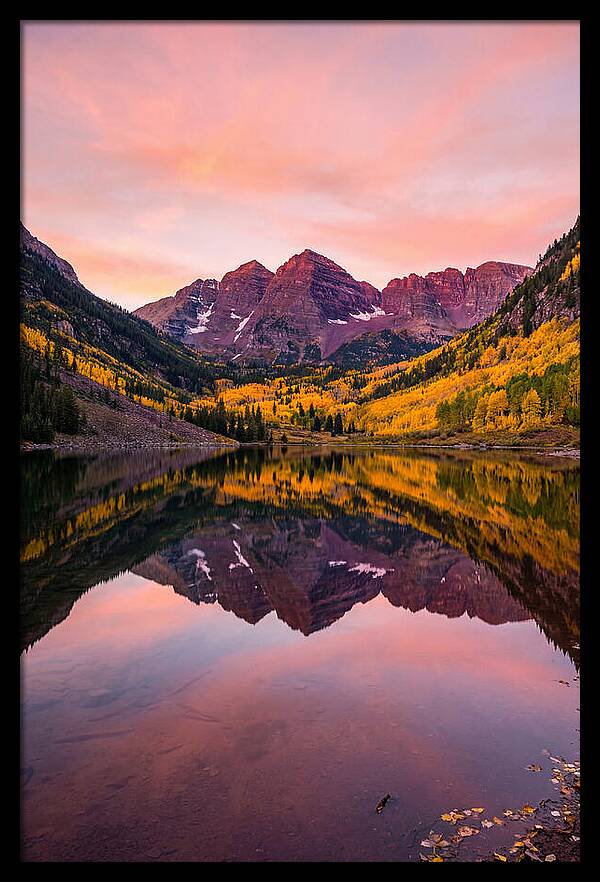 Maroon Bells At Dawn