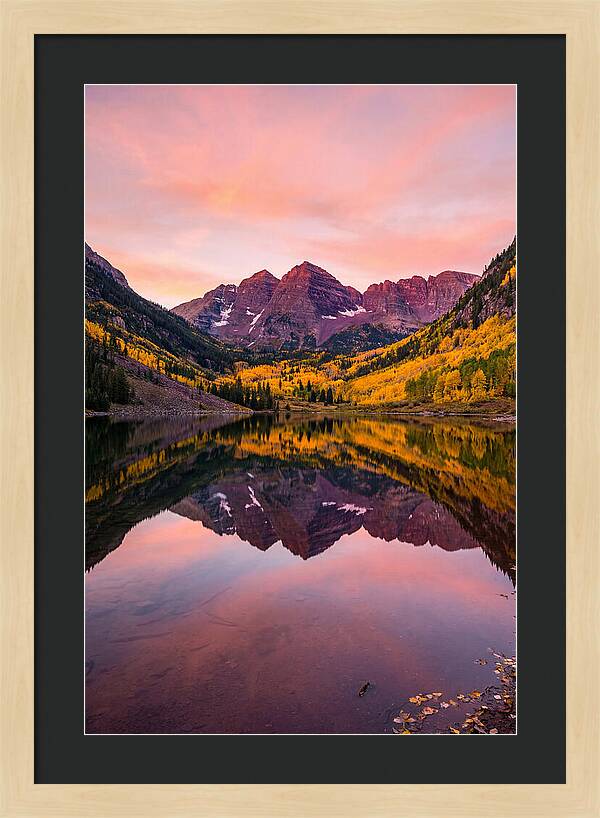 Maroon Bells At Dawn