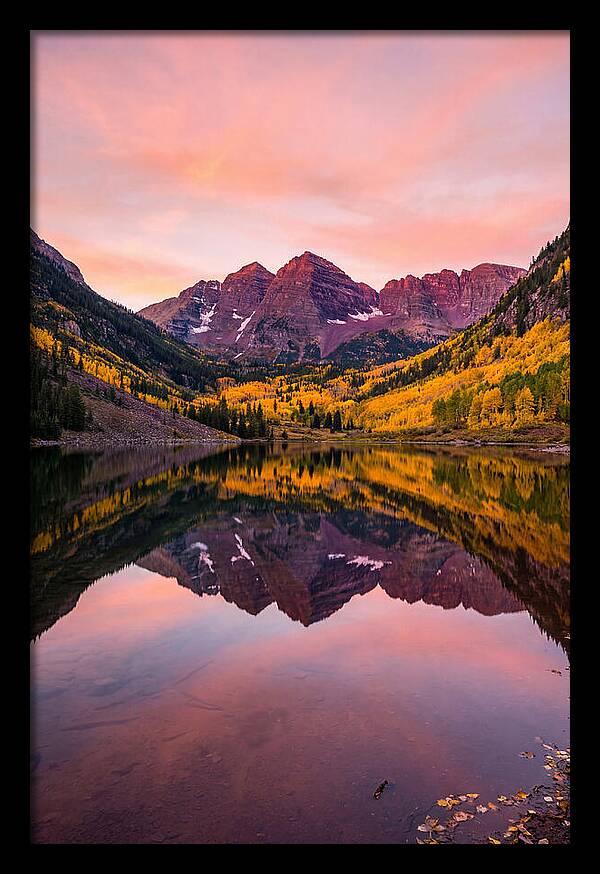 Maroon Bells At Dawn