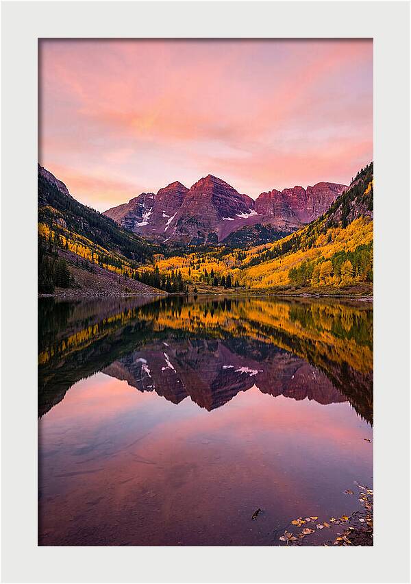 Maroon Bells At Dawn