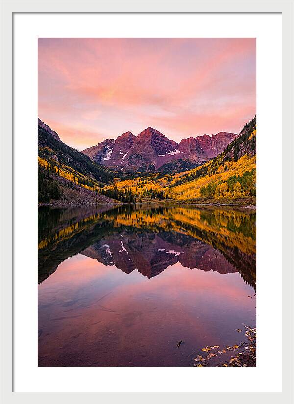 Maroon Bells At Dawn