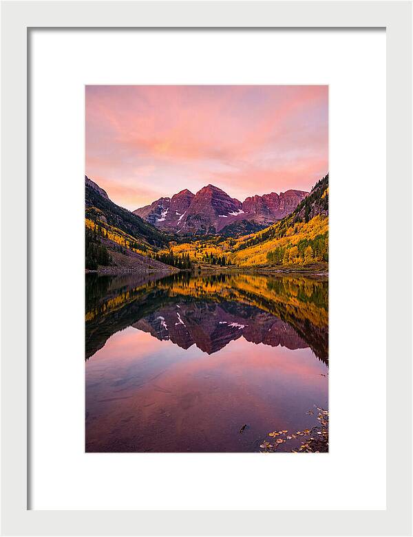 Maroon Bells At Dawn