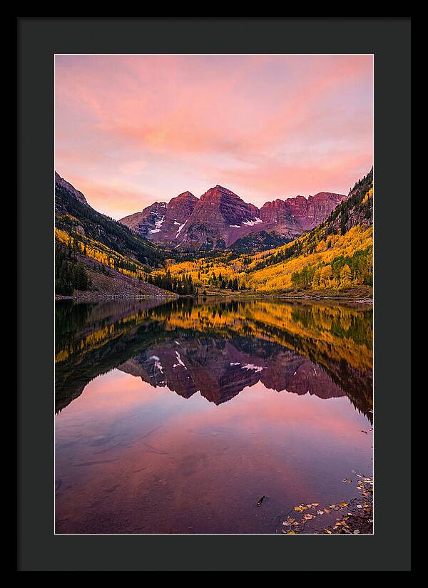 Maroon Bells At Dawn