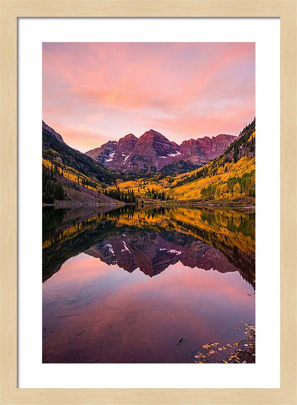 Maroon Bells At Dawn