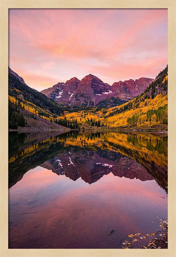 Maroon Bells At Dawn