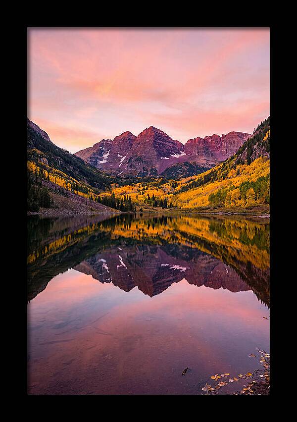 Maroon Bells At Dawn