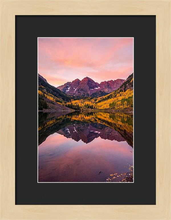 Maroon Bells At Dawn