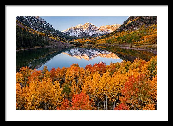 Maroon Bells In Autumn Splendor