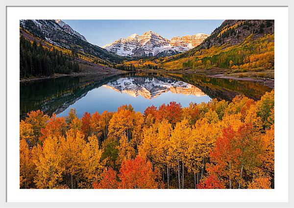 Maroon Bells In Autumn Splendor