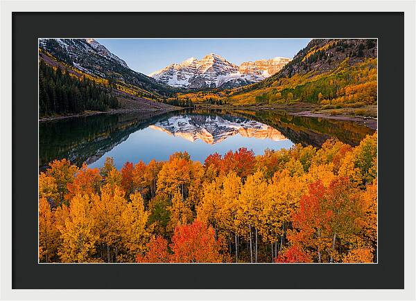 Maroon Bells In Autumn Splendor