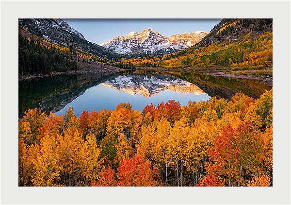 Maroon Bells In Autumn Splendor