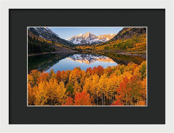 Maroon Bells In Autumn Splendor