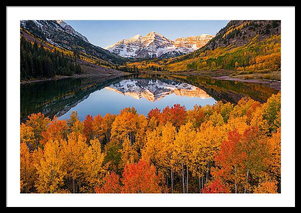 Maroon Bells In Autumn Splendor