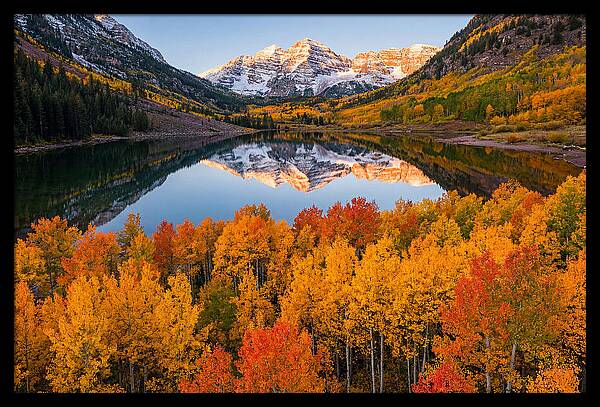 Maroon Bells In Autumn Splendor