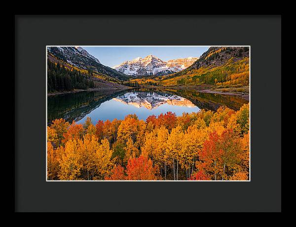 Maroon Bells In Autumn Splendor