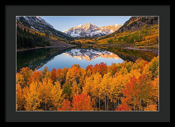 Maroon Bells In Autumn Splendor