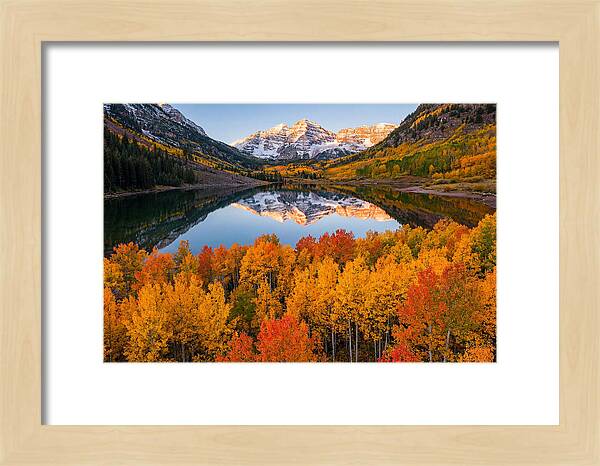 Maroon Bells In Autumn Splendor