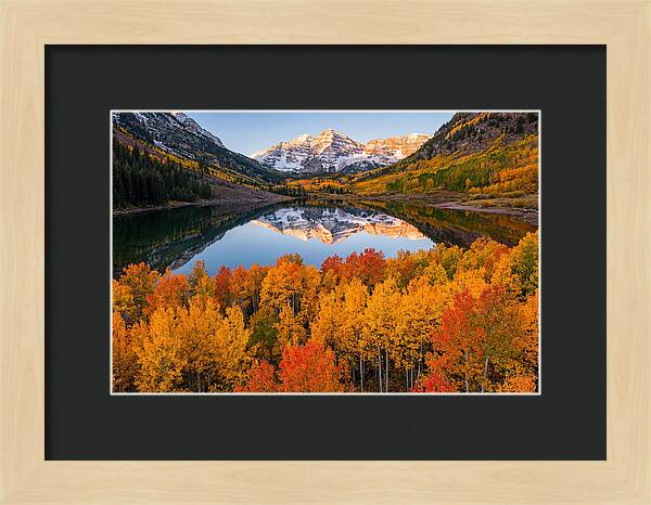 Maroon Bells In Autumn Splendor