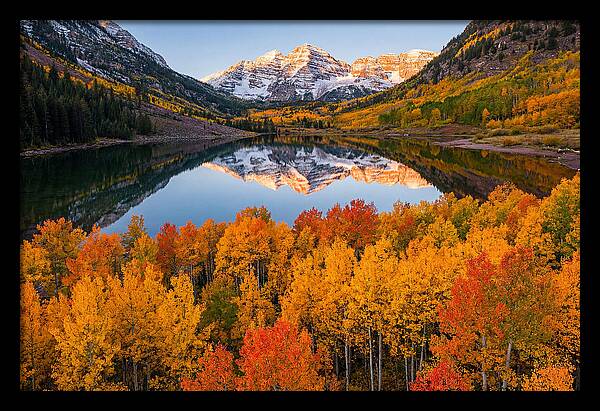 Maroon Bells In Autumn Splendor