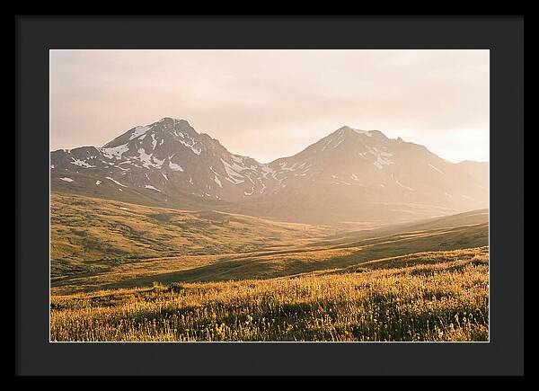 Maroon Bells Mountain Glow