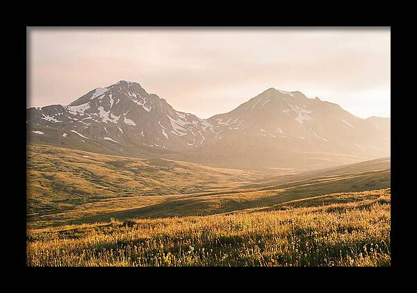 Maroon Bells Mountain Glow